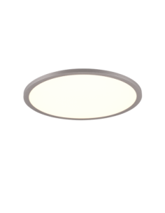 Trio YUMA – Plafonnier LED 20W titane, lumière réglable 3000-6500K avec télécommande