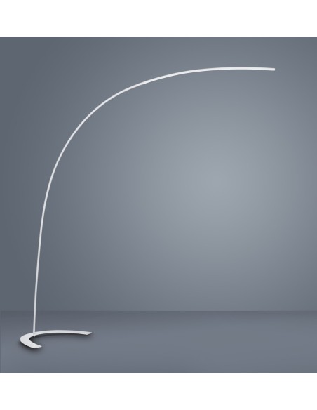 Trio Shanghai – Luminaire moderne à arc élégant, idéal pour petits espaces et déco contemporaine