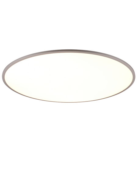 Trio Yuma – Plafonnier LED 53W avec télécommande, lumière réglable 3000K à 6500K, 6700 lm