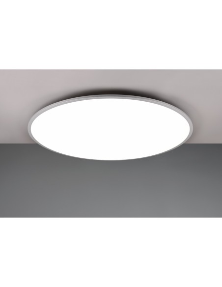 Trio Yuma – Plafonnier moderne avec fonction veilleuse et intensité variable, idéal salon & chambre