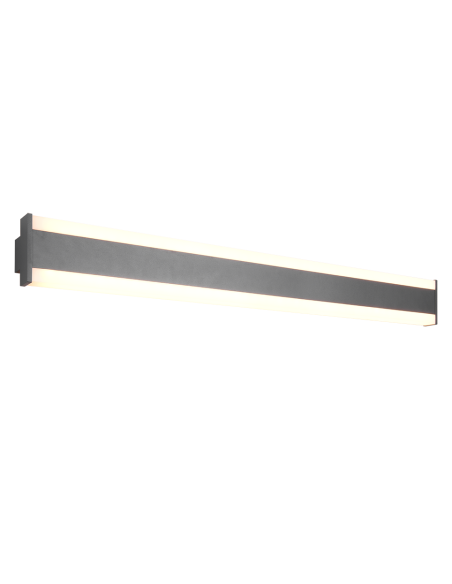 Trio Dawson – Applique murale LED IP54 design moderne anthracite, éclairage haut et bas 11W
