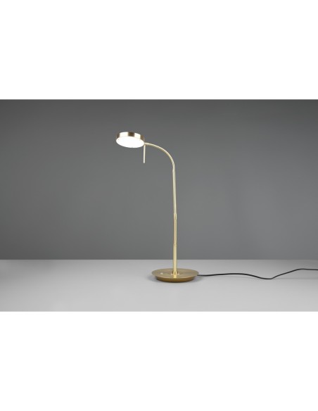 Lampe de table LED tactile réglable 3 couleurs Laiton mat - Trio - Monza