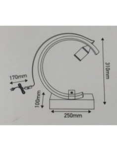 Lampe de table modulable bambou naturel - Girard-Sudron Leluminaireled.com 2