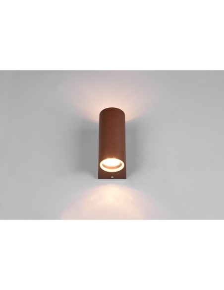 Applique extérieure ROYA rouille GU10 IP44