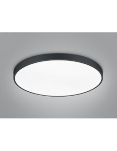 Trio Waco – Plafonnier LED 2x51W, réglable 2300-4000K, 6200 lm, design noir mat 2