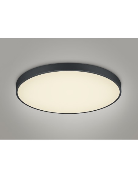 Trio Waco – Plafonnier LED haut rendement, intensité et température de lumière réglables