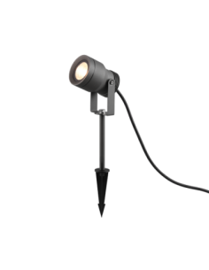 Trio Mareb – Spot extérieur LED 11W, 1000 lm, 3000K, piquet de sol, IP65, orientable