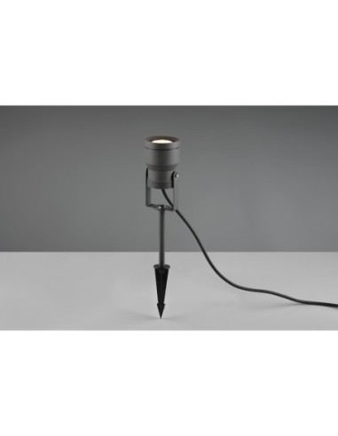 Trio Mareb – Spot LED orientable 3000K, avec piquet, design sobre et robuste pour extérieur