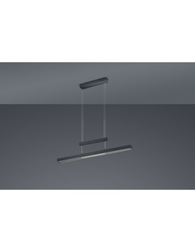Suspension LED 45W 	2700K - 5000K réglable en hauteur et température de couleur noir mat - Trio - Trajan