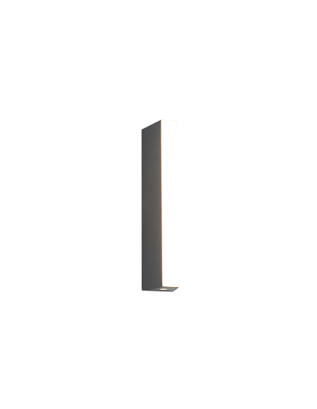 Applique murale extérieure MARNE anthracite LED 8,5W 1000 lumens