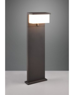 Trio Nestos – Potelet LED 13W, détection mouvement, IP54, design anthracite 2