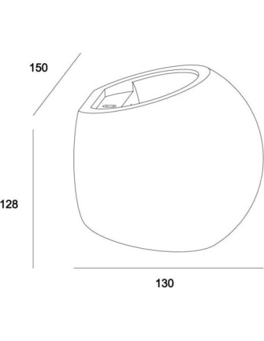 Applique intérieure Led béton Osano II - Deko Light Leluminaireled.com