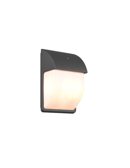 Trio Mersey – Applique murale extérieure 2x E14, max. 40W, détecteur crépusculaire intégré, IP44