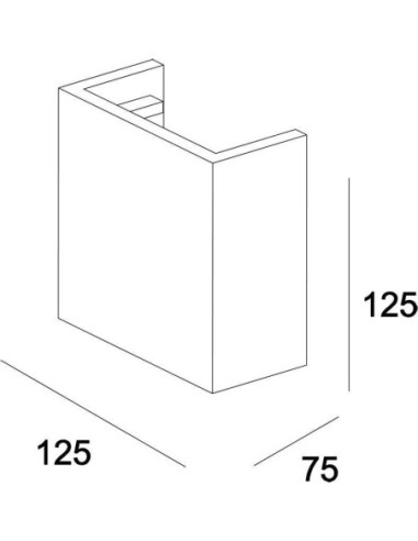 Applique intérieure Led béton Quinta II - Deko Light Leluminaireled.com