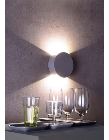 Applique intérieure Led béton  Lupe II ronde - Deko Light Leluminaireled.com