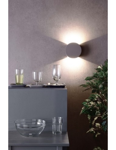 Applique intérieure Led béton  Lupe II ronde - Deko Light Leluminaireled.com