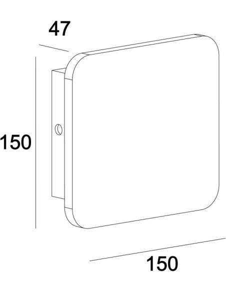 Applique intérieure Led béton Relono II - Deko Light Leluminaireled.com