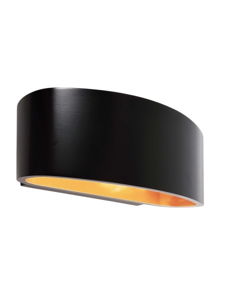 Applique intérieure Led Arietis noir et cuivre - Deko Light Leluminaireled.com