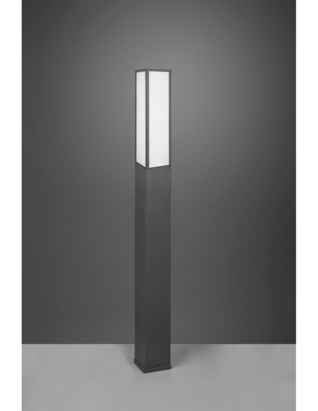 Potelet LED 15W – 1700lm, 3000K – IP54 – Anthracite – Trio – Fuerte