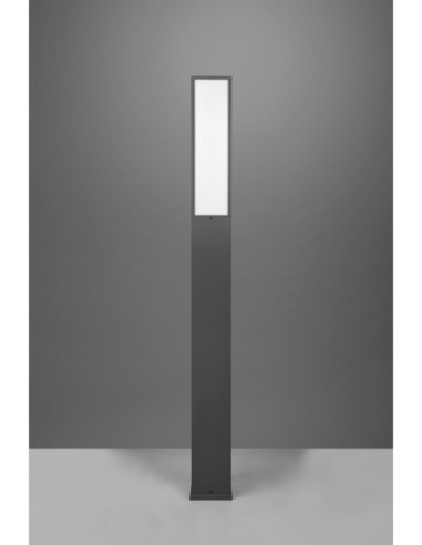 Potelet LED 15W – 1700lm, 3000K – IP54 – Anthracite – Trio – Fuerte