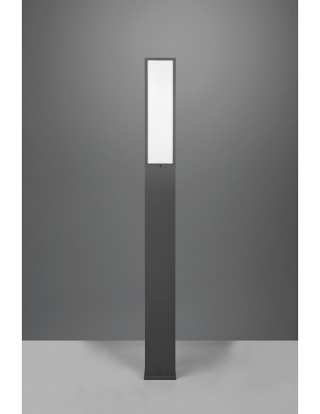 Potelet LED 15W – 1700lm, 3000K – IP54 – Anthracite – Trio – Fuerte