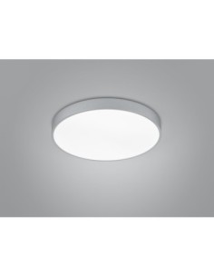 Trio – Waco – Plafonnier LED titane, 52,5W, lumière réglable 2300+3000+4000K pour cuisine ou chambre 2
