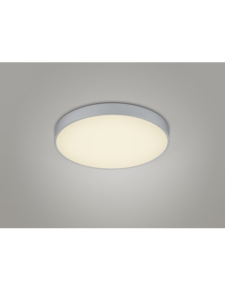 Trio – Waco – Plafonnier LED 52,5W, design minimaliste titane, ajustable 2300+3000+4000K