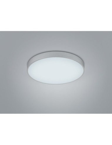 Plafonnier LED, 52,5W, 6200lm, 2300+3000+4000K, Titane – Trio – Waco
