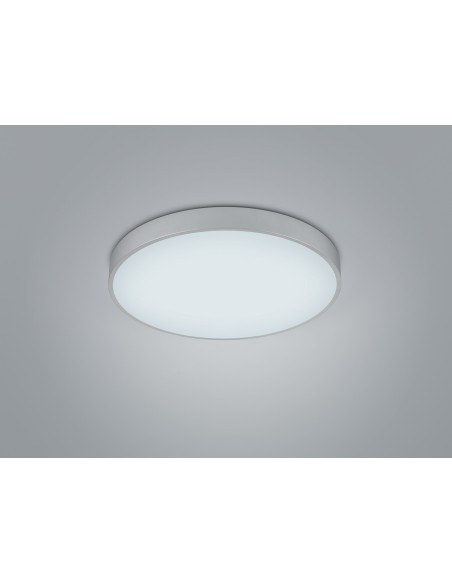 Plafonnier LED, 52,5W, 6200lm, 2300+3000+4000K, Titane – Trio – Waco
