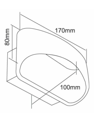 Applique intérieure Led métal blanc Acamar - Deko Light Leluminaireled.com