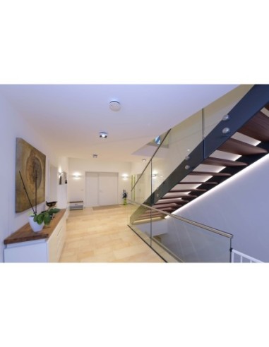 Applique intérieure Led chrome et blanche Acamar - Deko Light Leluminaireled.com