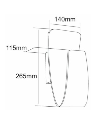Applique intérieure Led Canopus blanche - Deko Light Leluminaireled.com