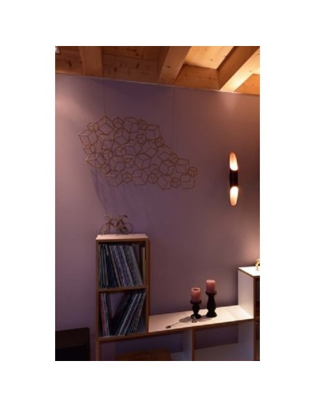 Applique intérieure  Led Apodis 800 noir et cuivre - Dekolight Leluminaireled.com