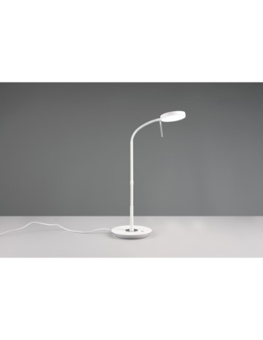 Lampe de bureau LED, 1400lm, 2300+3000+4000K, Blanc mat intérieur | Trio