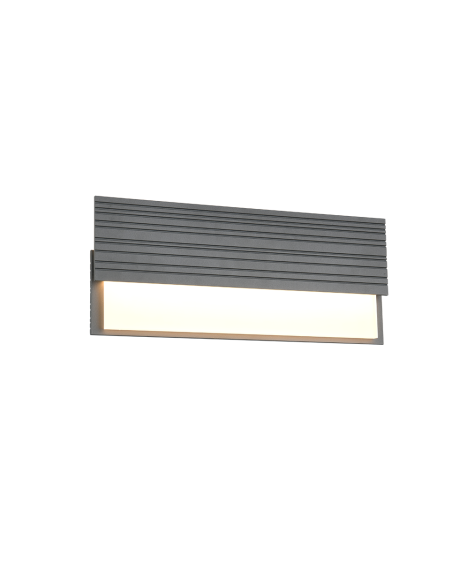 Trio – Mariza – Applique extérieure LED 10W IP65 en anthracite, lumière indirecte