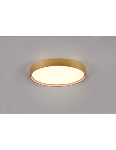 Plafonnier LED, 1x SMD, 3260lm, 2300-4000K, Laiton Mat intérieur | Trio