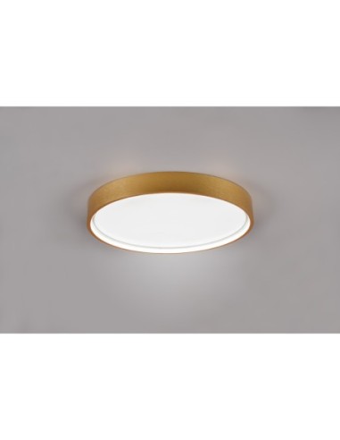 Plafonnier LED, 1x SMD, 3260lm, 2300-4000K, Laiton Mat intérieur | Trio