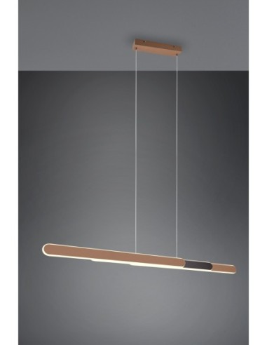 Trio – Helios – Suspension moderne réglable avec variateur tactile, 5800 lumens