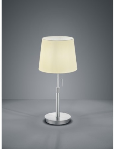 Trio – Lyon – Lampe à poser réglable en hauteur, design moderne Ø25,5 cm