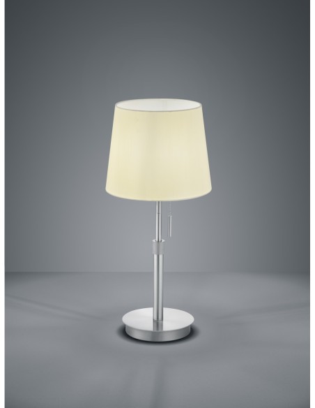 Trio – Lyon – Lampe à poser réglable en hauteur, design moderne Ø25,5 cm