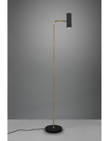 Lampadaire 1xGU10, max. 5W, Laiton Mat – Trio – Marley intérieur | Trio