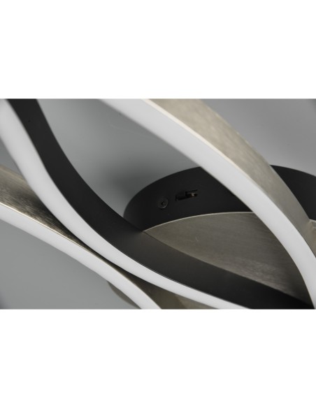 Plafonnier LED 1x SMD, 35W, 4300lm, 2300+3000+4000K, Aluminium - Trio - Blaze