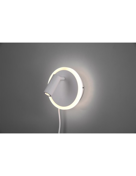 Trio – Jordan – Applique murale LED 550lm, 3000K, idéale pour lecture ou ambiance