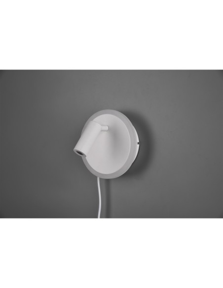 Applique Murale LED 5W, 550lm, 3000K – Blanc mat – Trio – Jordan