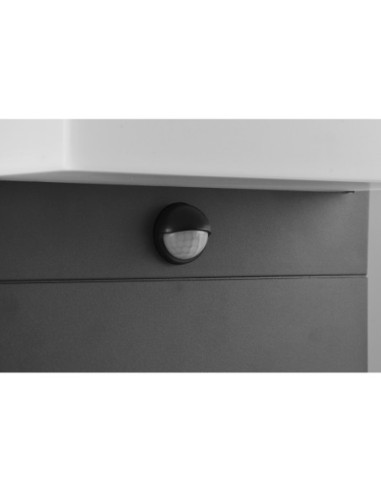 Potelet LED 13W, 1300lm, 3000K, Détecteur de mouvement, IP54 – Trio – Nestos  | Trio