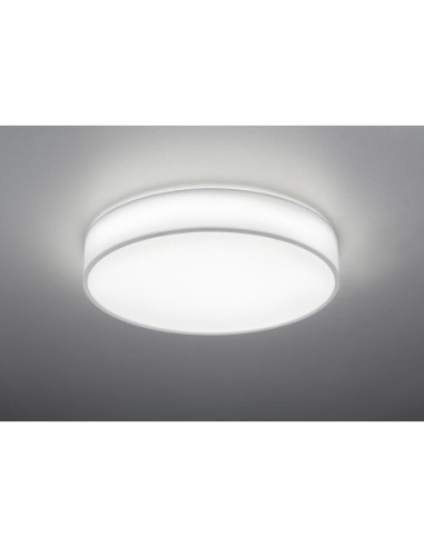 Trio – Lugano – Plafonnier LED 42W, 4900lm, 3000-5000K, design élégant et réglable par télécommande