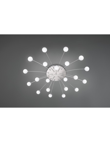 Plafonnier LED 21x1,5W dimmable par interrupteur, 3000K – Trio - Bullet