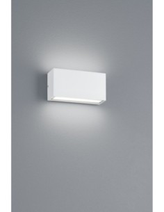 Applique LED extérieure Trent blanc mat 9W 1100 lumens IP65 2