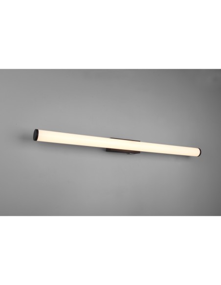 Trio Mattimo – Applique murale LED 8,6W, 880lm, 3000K, design noir mat, IP44