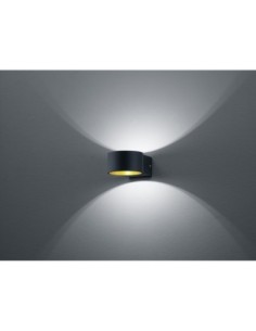 Trio LACAPO – Applique murale LED 4,3W, 430lm, 3000K, noir et or, éclairage haut/bas 2